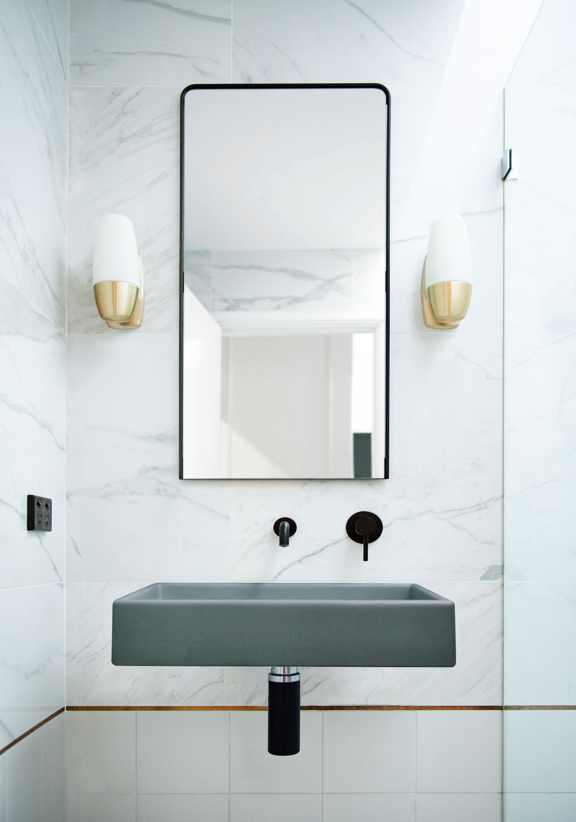 Wall Hung Box Basin - Designer Bathware