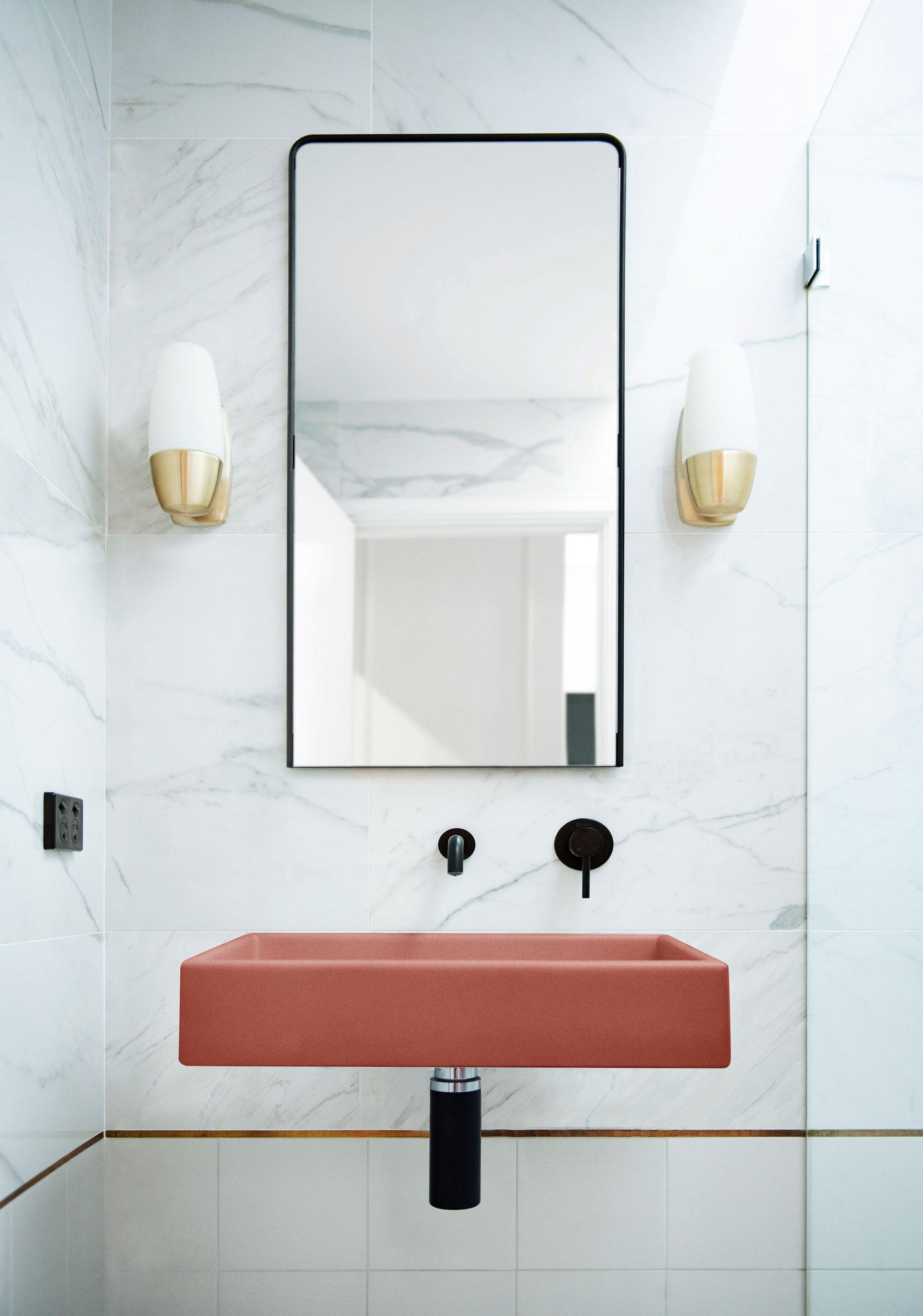 Wall Hung Box Basin - Designer Bathware
