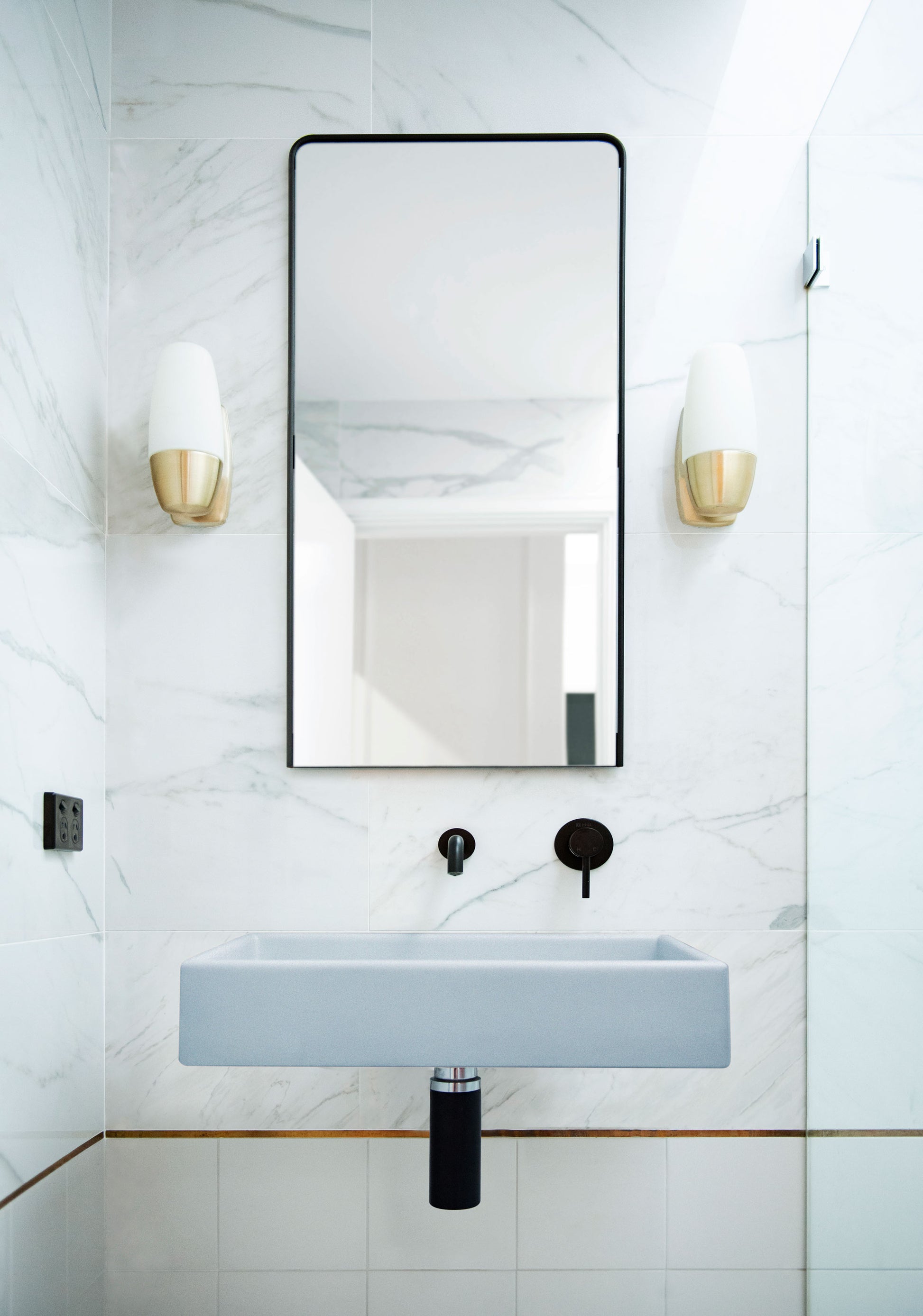 Wall Hung Box Basin - Designer Bathware