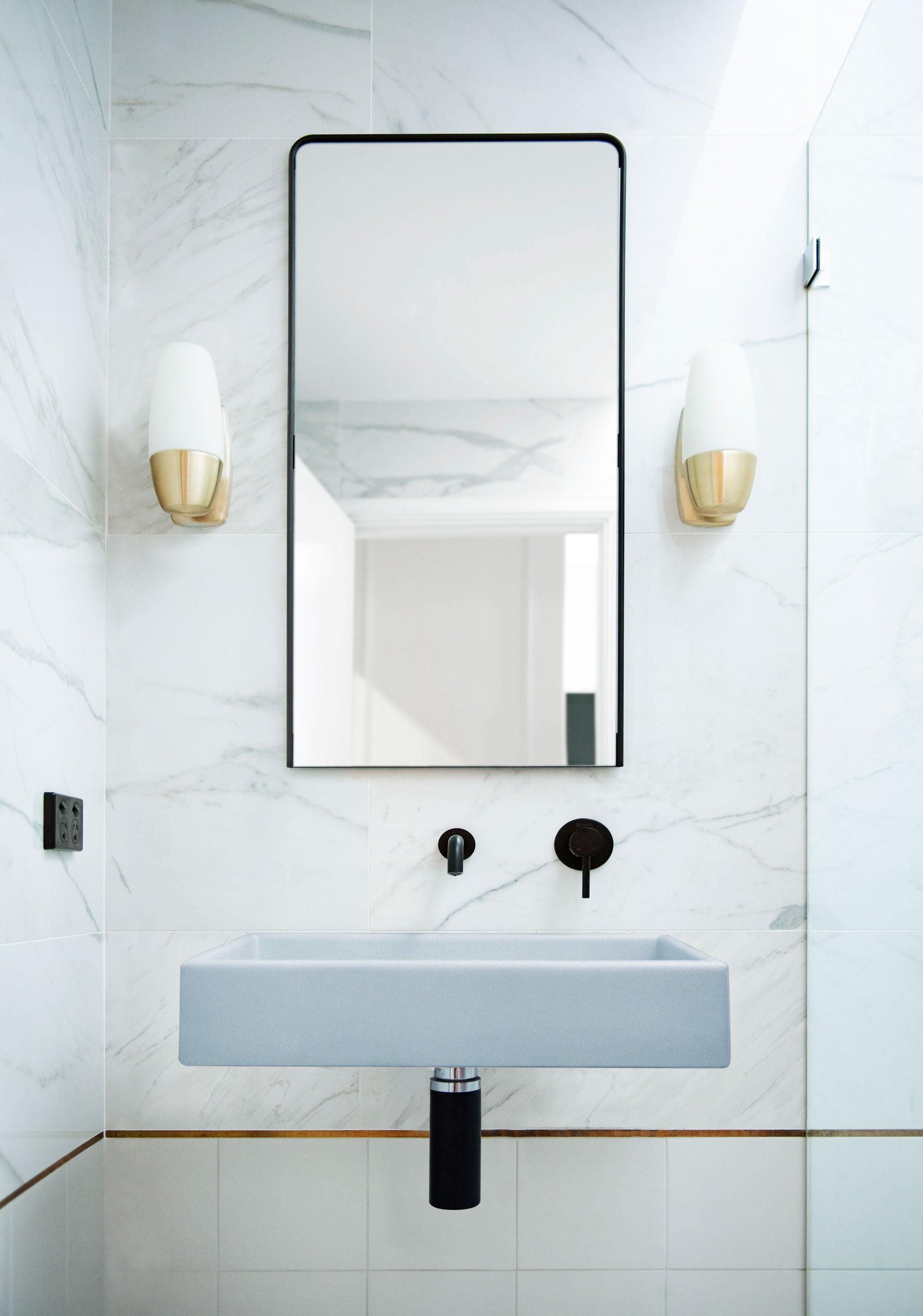 Wall Hung Box Basin - Designer Bathware