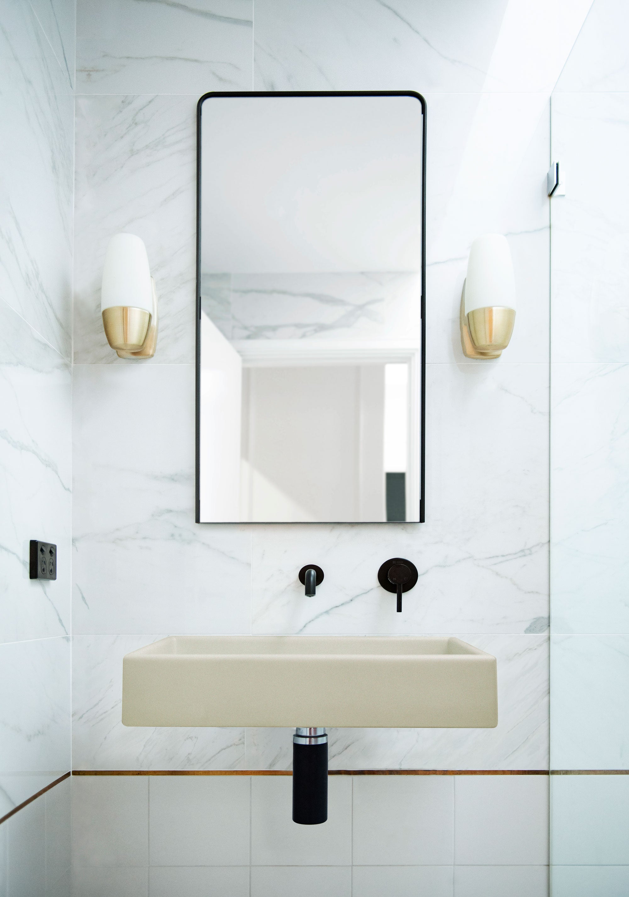 Wall Hung Box Basin - Designer Bathware