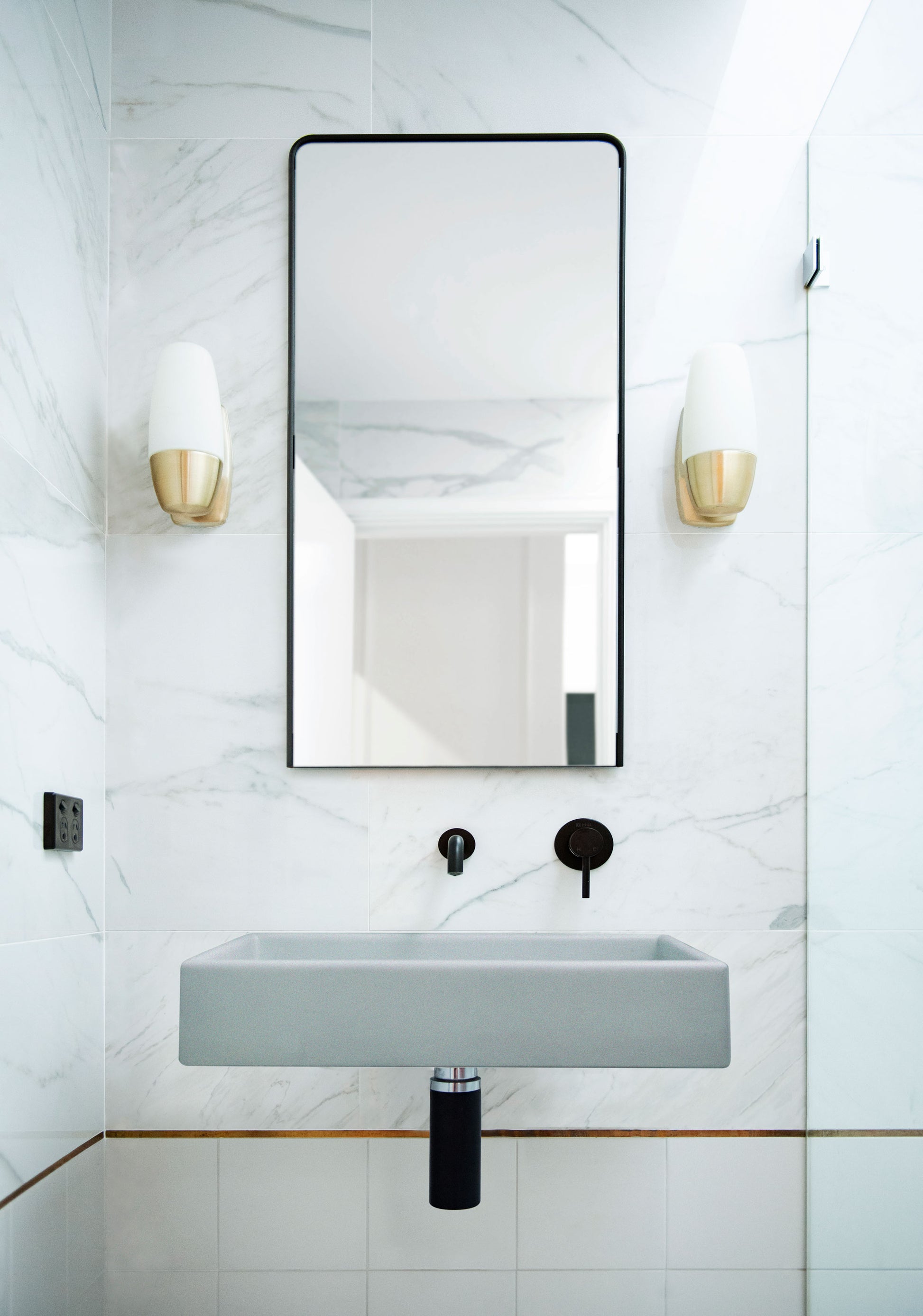 Wall Hung Box Basin - Designer Bathware