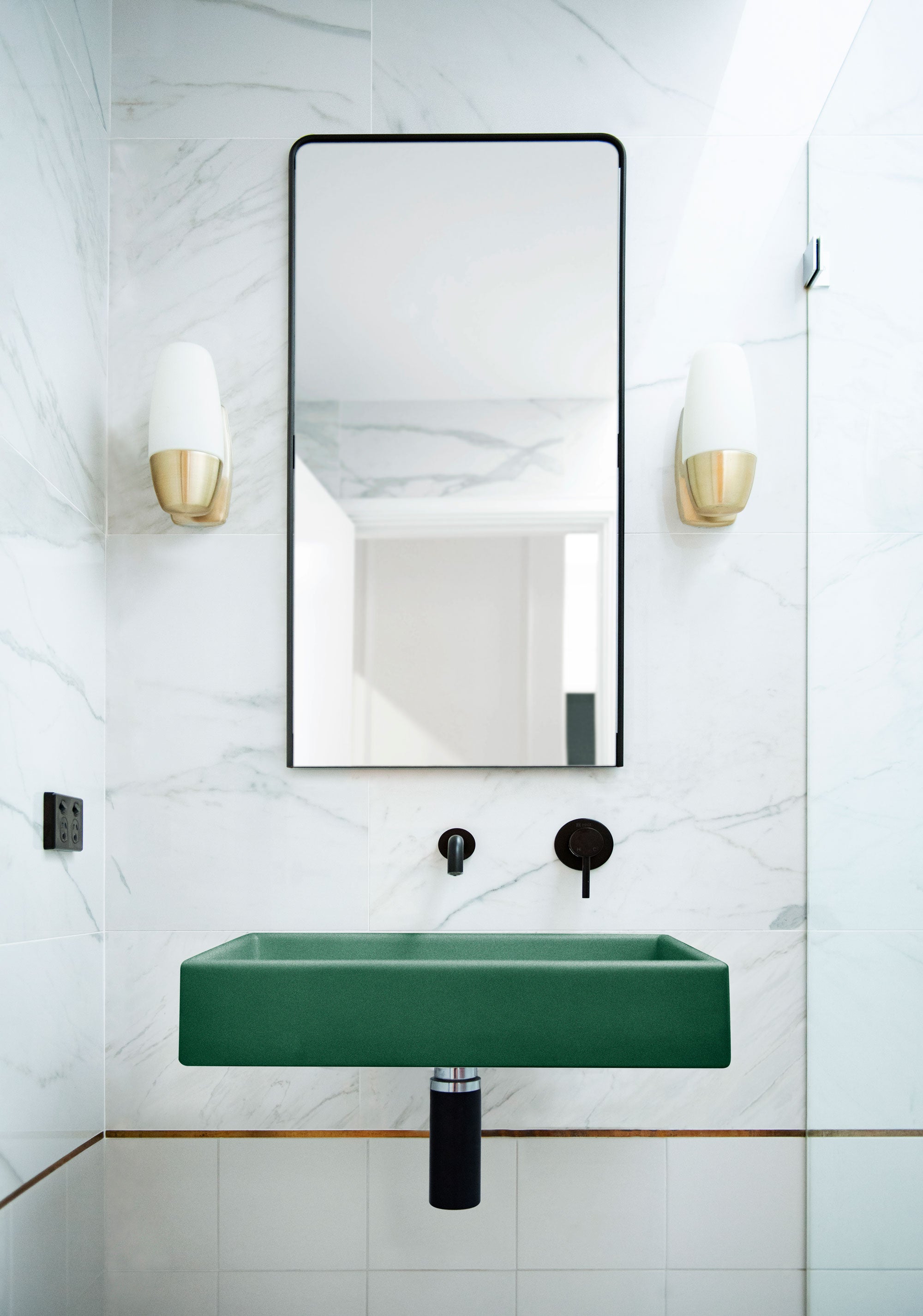 Wall Hung Box Basin - Designer Bathware