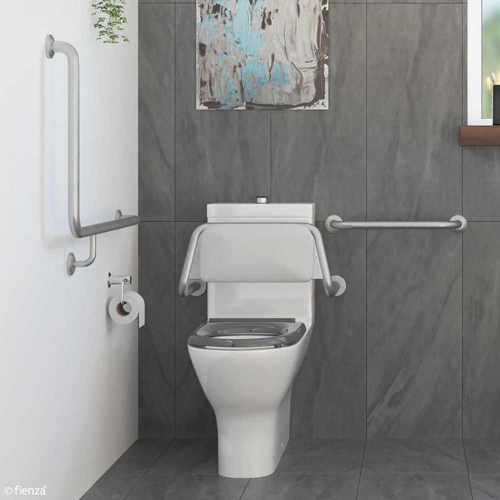 Accessible Delta Care Kit with Right-Hand 90° Rail - Designer Bathware