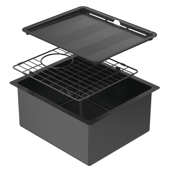 Piazza Square Bowl - Designer Bathware