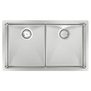 Piazza Double Square Bowl - Designer Bathware