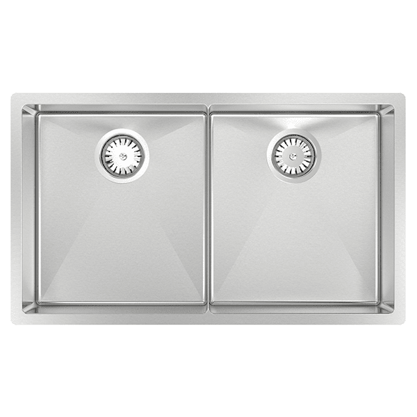 Piazza Double Square Bowl - Designer Bathware
