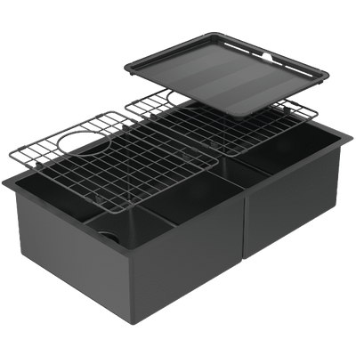 Piazza Double Square Bowl