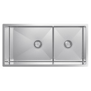 Piazza One & 3/4 Square Bowl - Designer Bathware