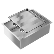 Piazza 540 Square Bowl - Designer Bathware