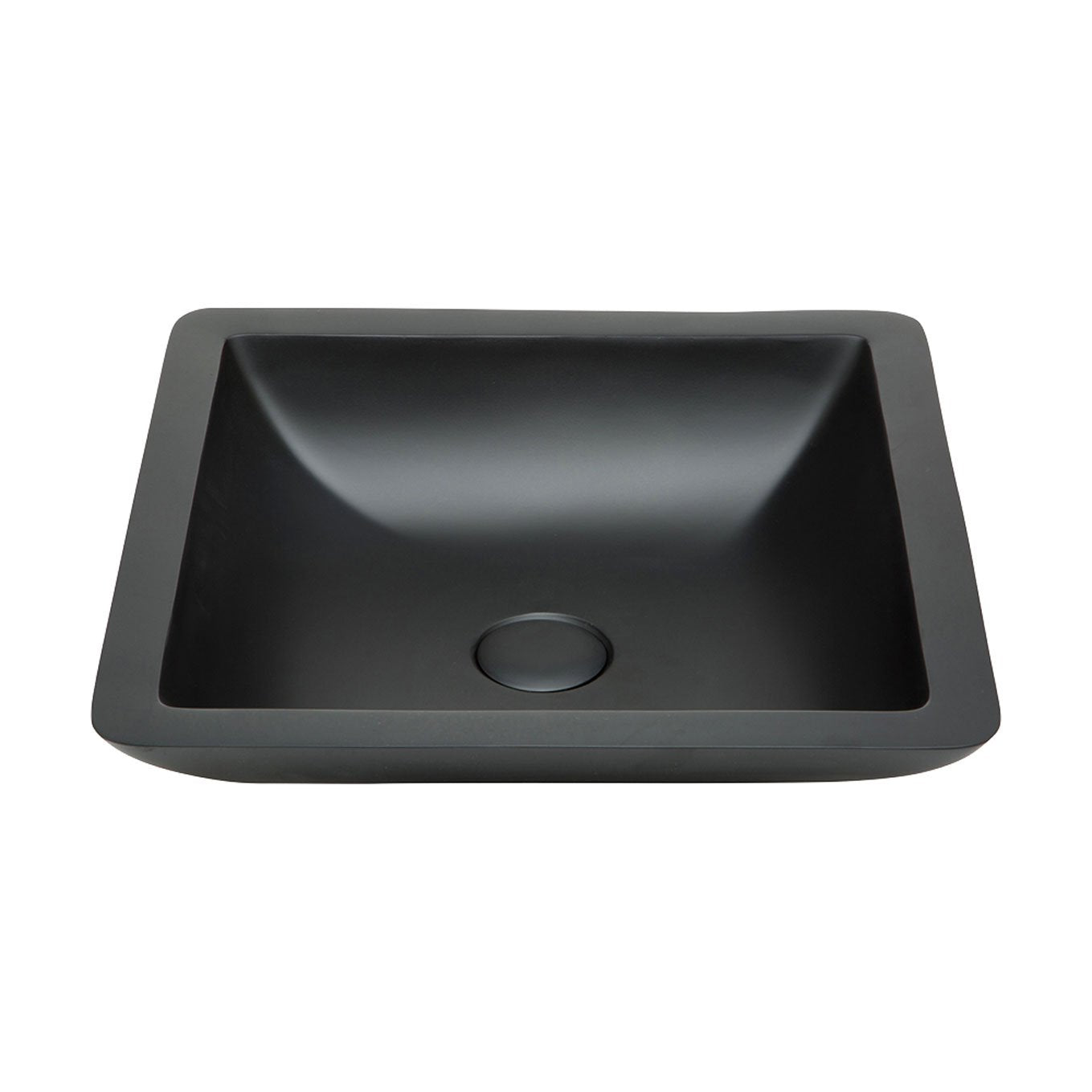 Classique 420 Matte Black Soild Surface Basin