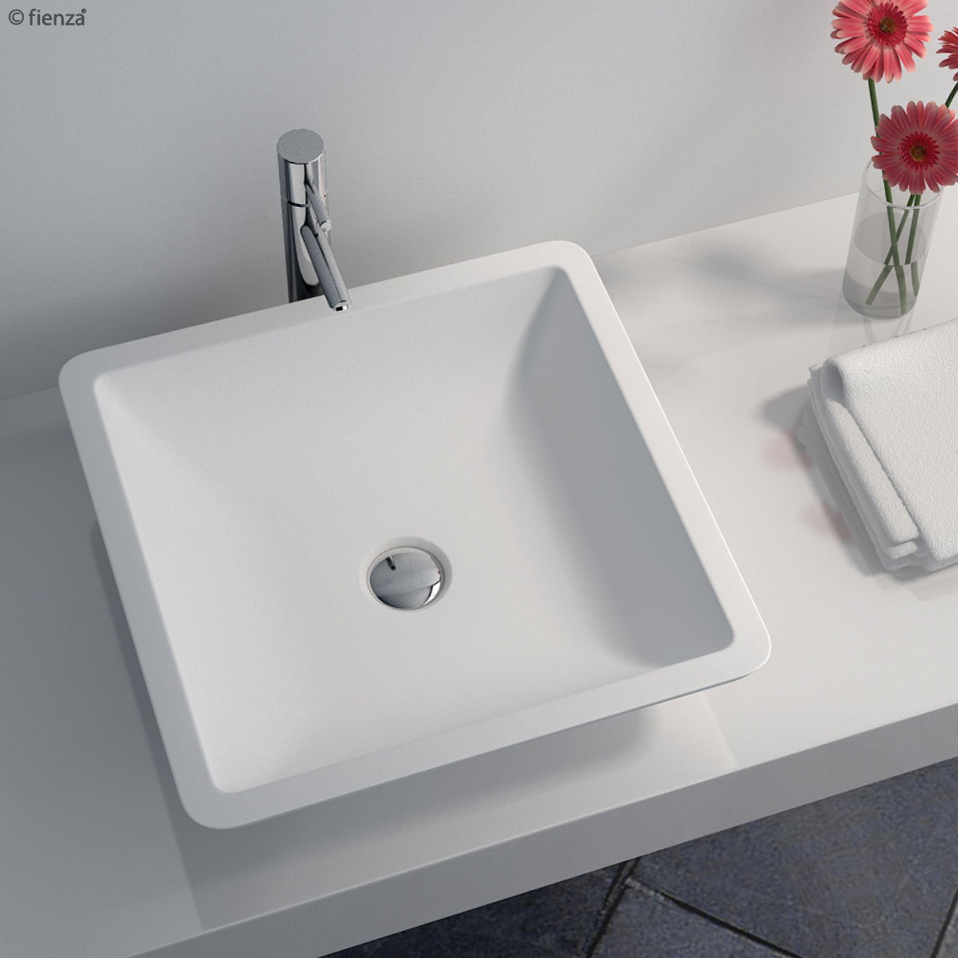 Classique 420 Matte White Soild Surface Basin