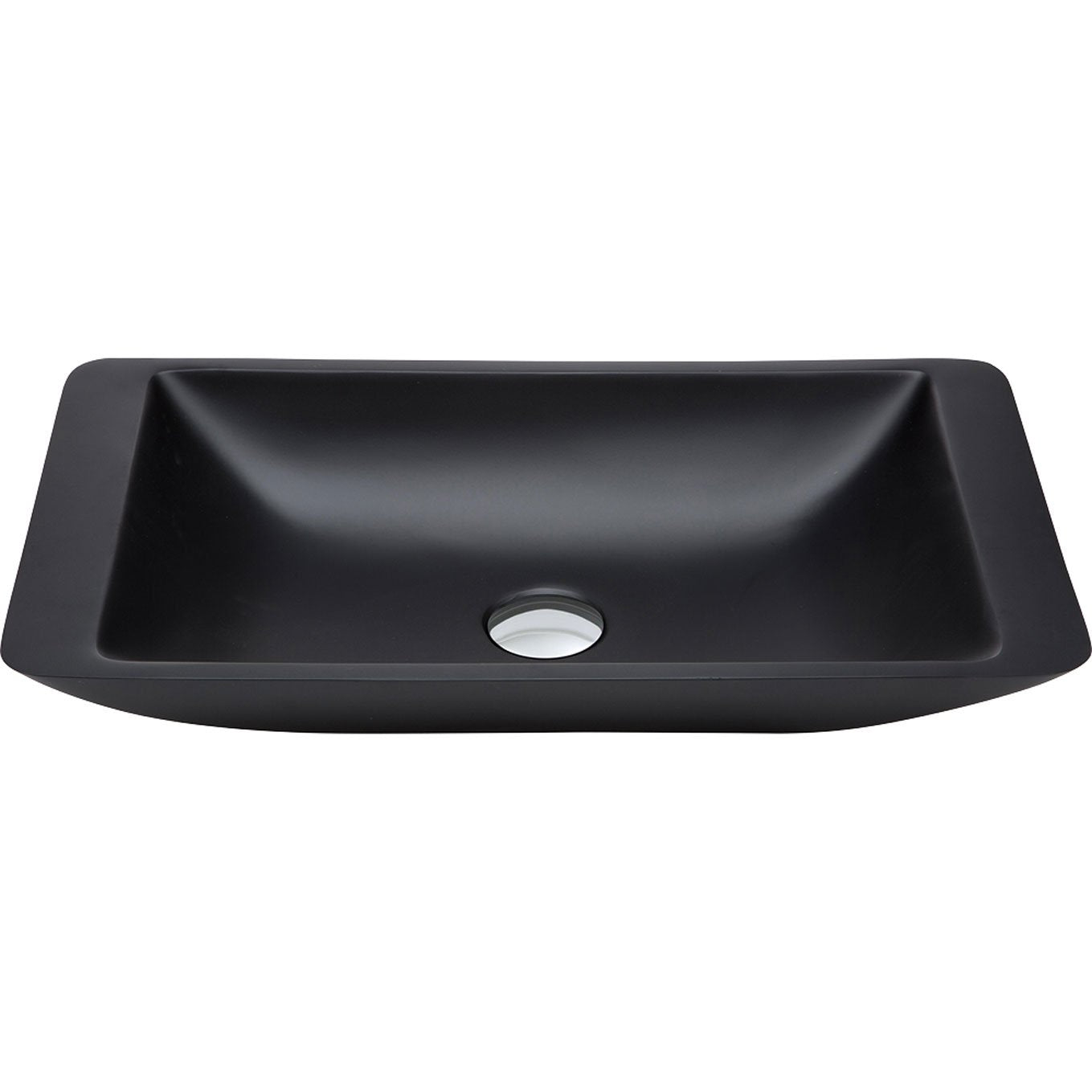 Classique 600 Matte Black Soild Surface Basin