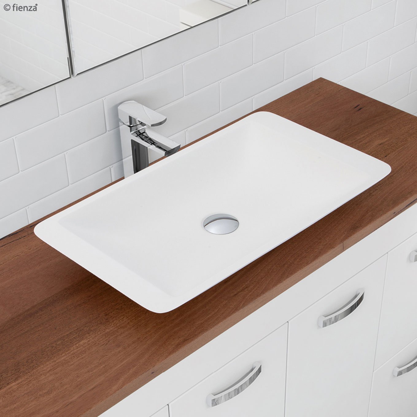 Classique 600 Matte White Soild Surface Basin