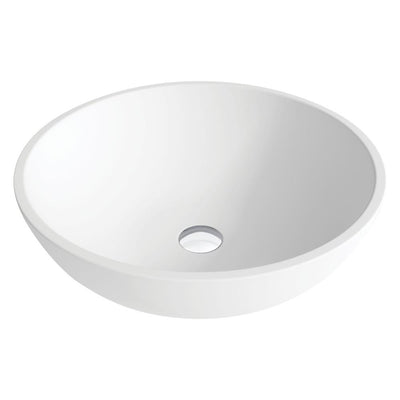Lexy Matte White Soild Surface Basin