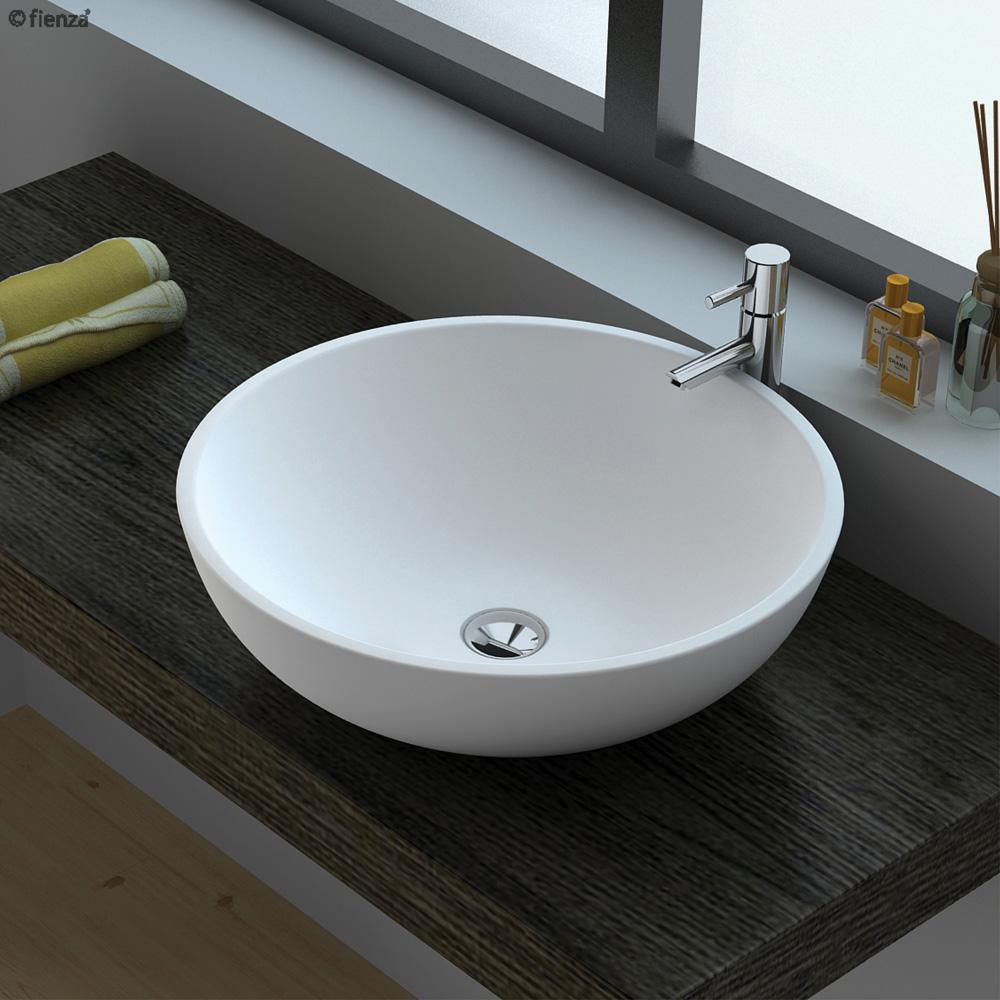 Lexy Matte White Soild Surface Basin