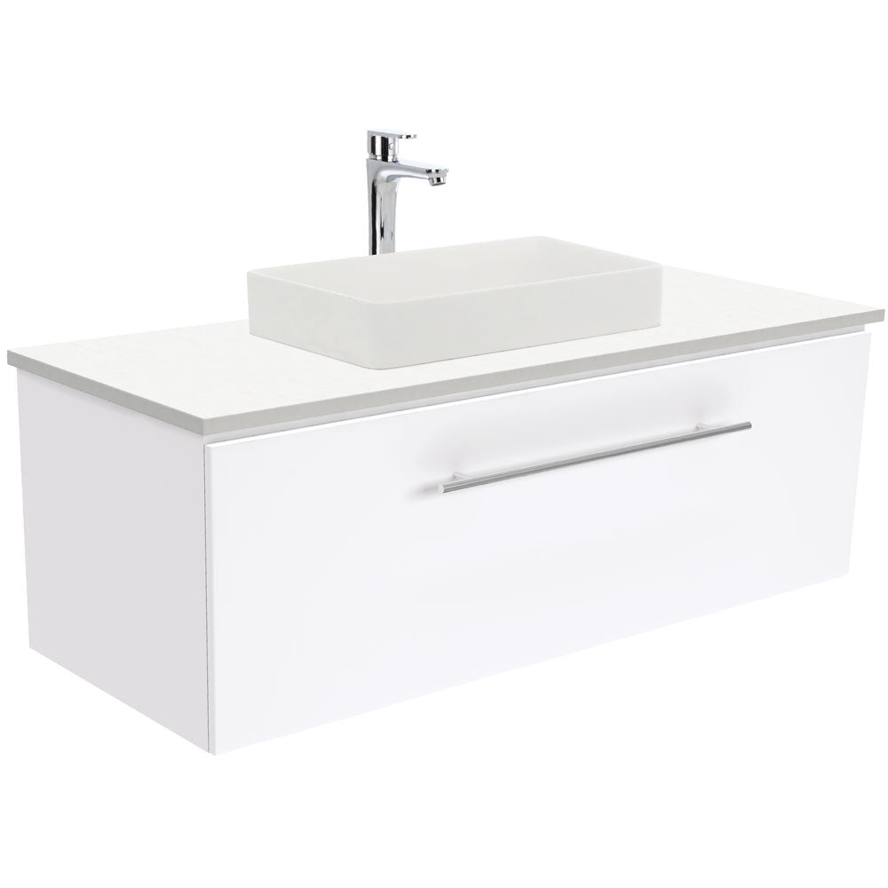 Kados Cast Stone Semi-Inset Basin - Designer Bathware