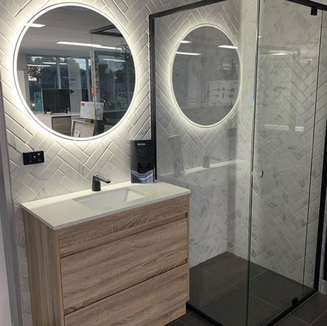 Designer Semi Frameless Shower Screen - Designer Bathware