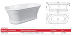 Montauk Free Standing Bath - Designer Bathware