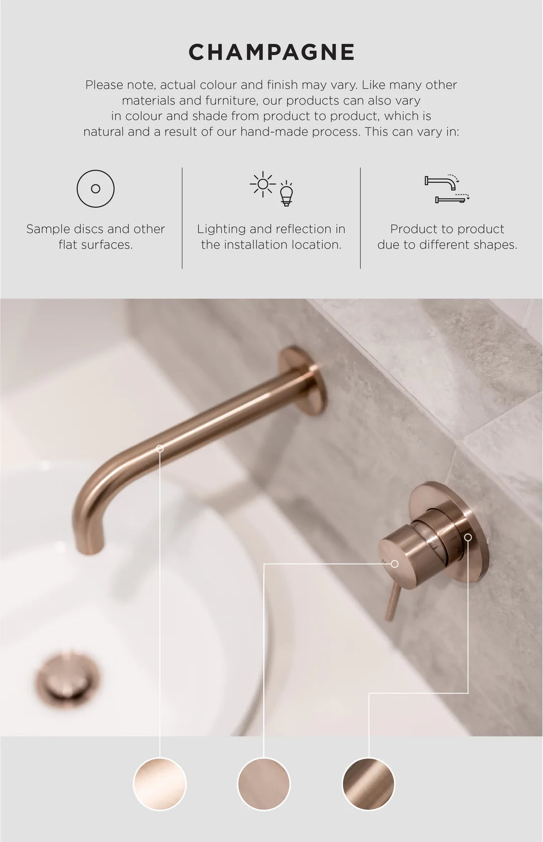 Round Shower Rose 300mm - Designer Bathware
