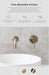 Round Shower Rose 200mm - Designer Bathware