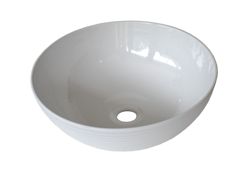 Cresta Ceramic Above Counter Basin - Designer Bathware