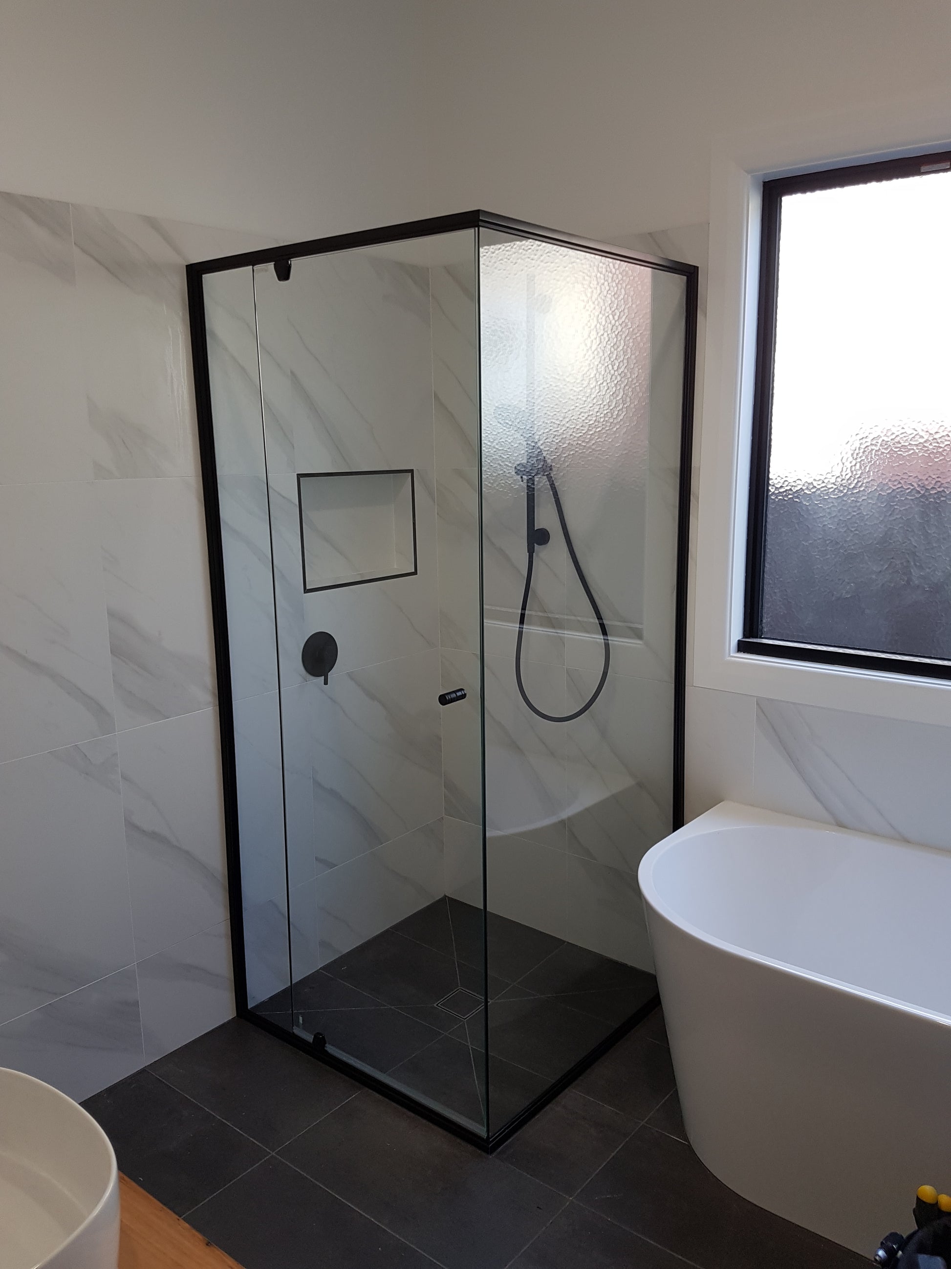 Semi Frameless Designer Shower Screens