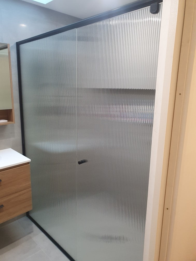 Designer Semi Frameless Shower Screen - Designer Bathware