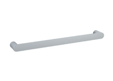 Flat Pill Single Bar Heated Towel Rail - Designer Bathware
