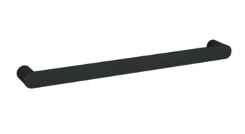 Flat Pill Single Bar Heated Towel Rail - Designer Bathware