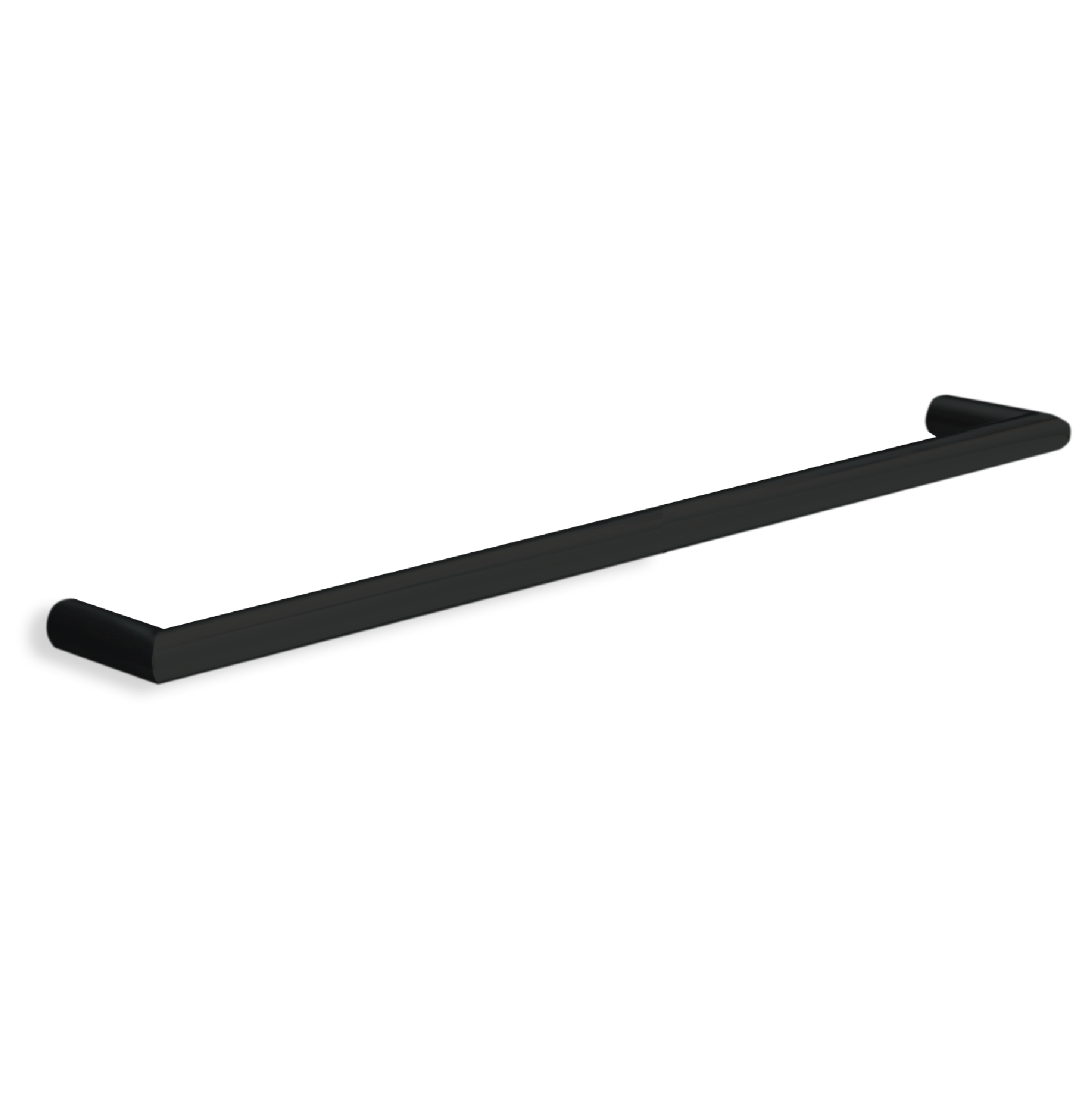 Thermogroup Round Heated Single Bar Rail Matte Black