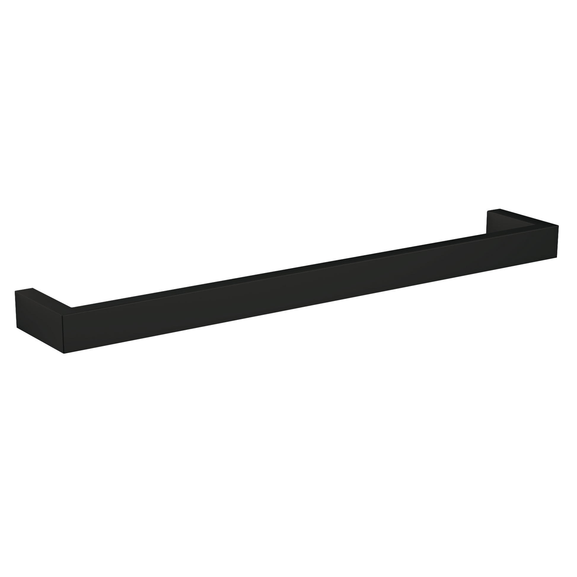 Thermogroup Round Heated Single Bar Rail Matte Black
