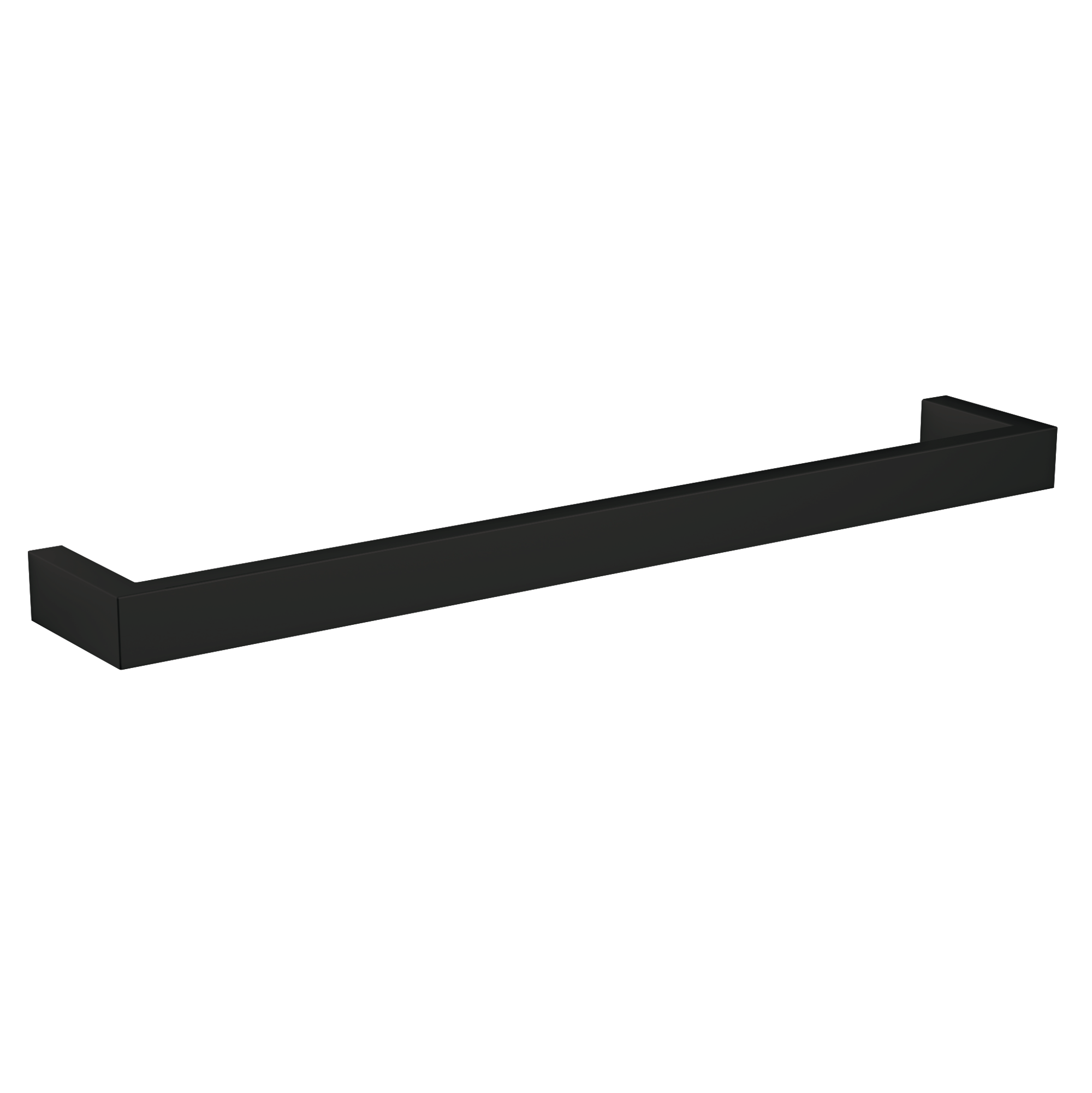 Thermogroup Round Heated Single Bar Rail Matte Black