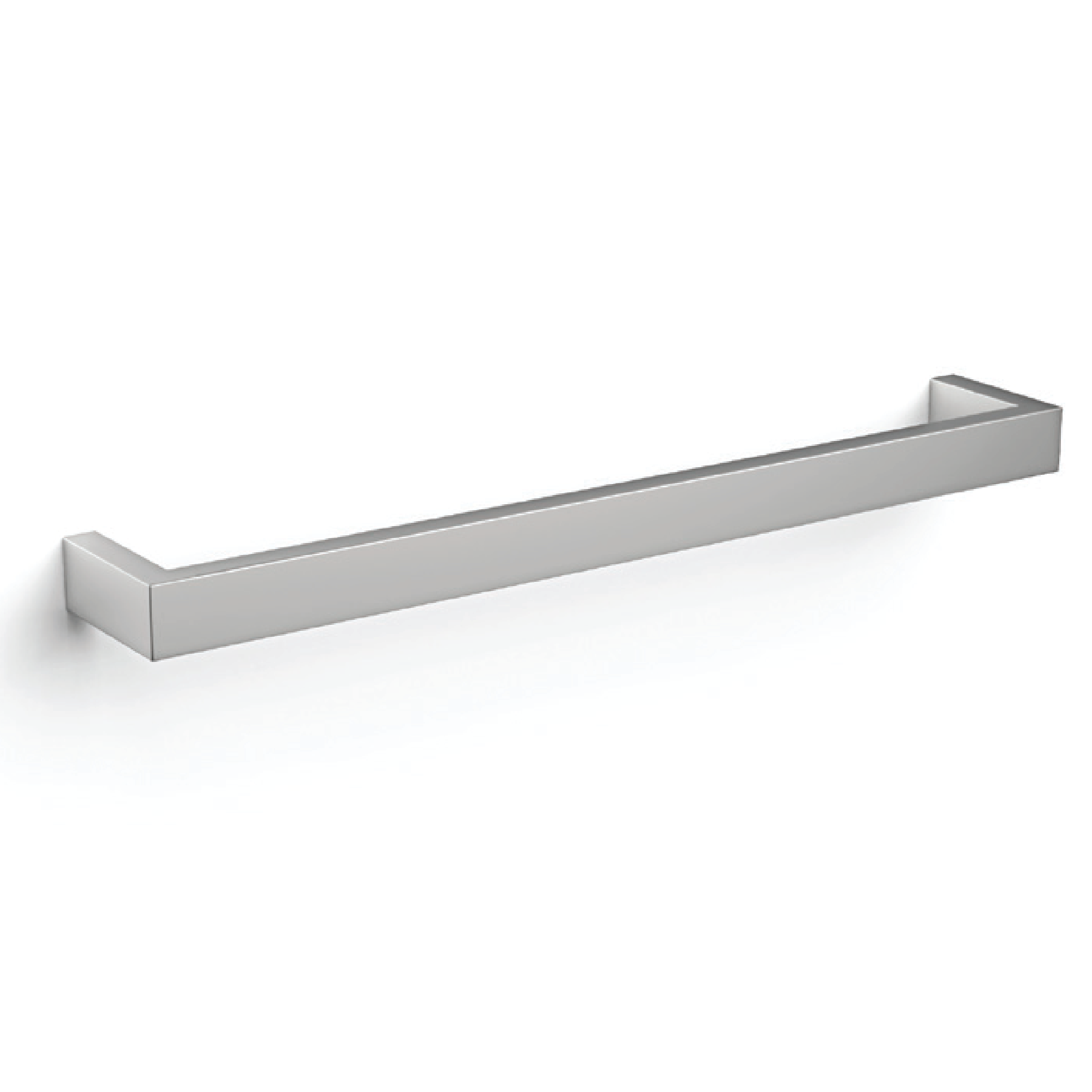 Thermogroup Round Heated Single Bar Rail Polished Stainless Steel