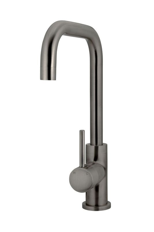 Round Kitchen Mixer Tap - Shadow - Designer Bathware