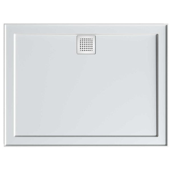 Oceano Stonelite Eco Shower Base 820 x 900 - Designer Bathware