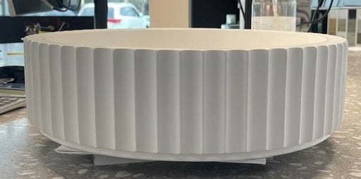 ECT Piaza Fluted Round Basin - Designer Bathware
