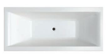 Oceano Elite Island Inset Bath - Matte 1700 - Designer Bathware