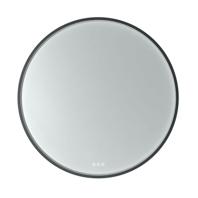 Euro Mirror Olëk Black Frame 900mm