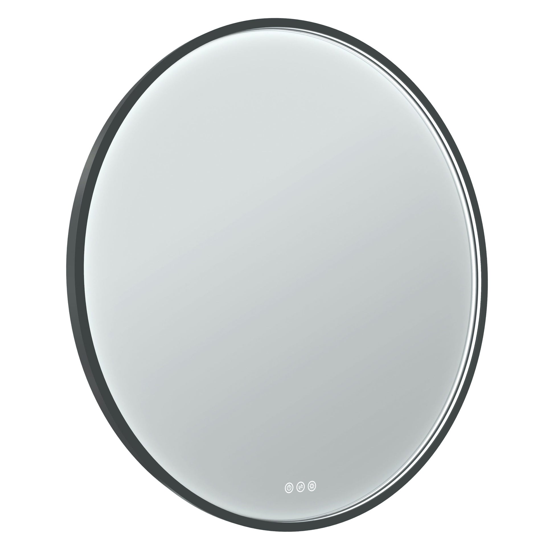 Euro Mirror Olëk Black Frame 900mm - Designer Bathware