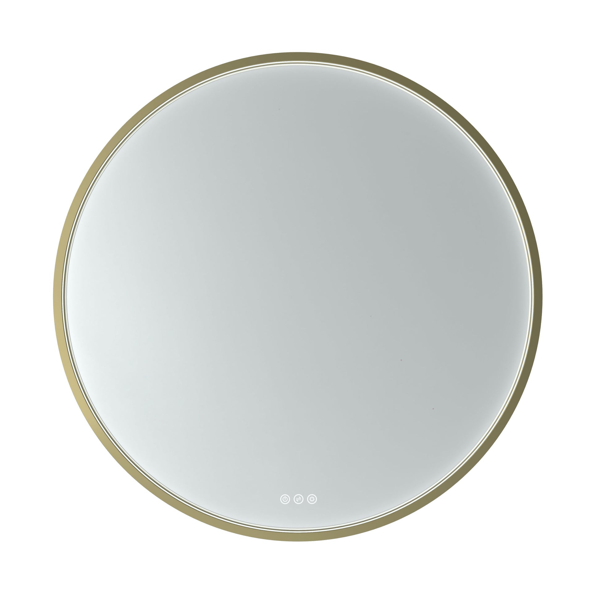 Euro Mirror Olëk Brass Frame 800mm - Designer Bathware