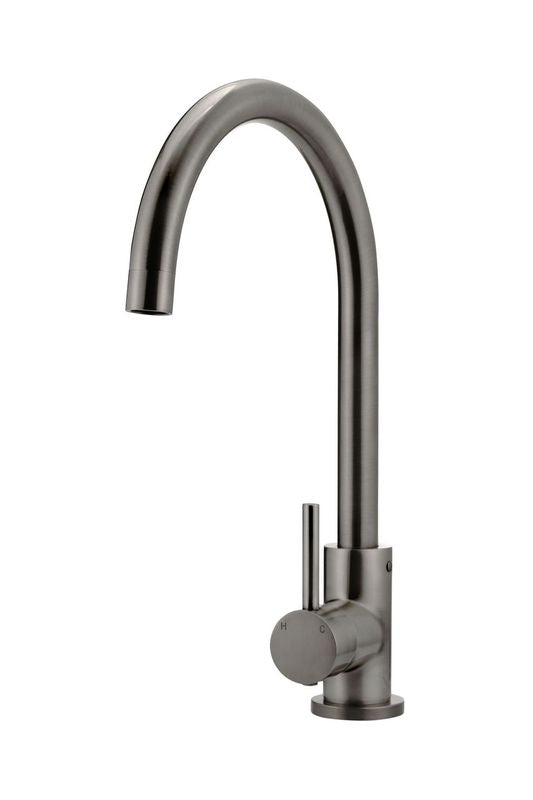 Round Kitchen Mixer Tap - Shadow - Designer Bathware