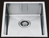 Piato 550mm Single Undermount Sink - Designer Bathware