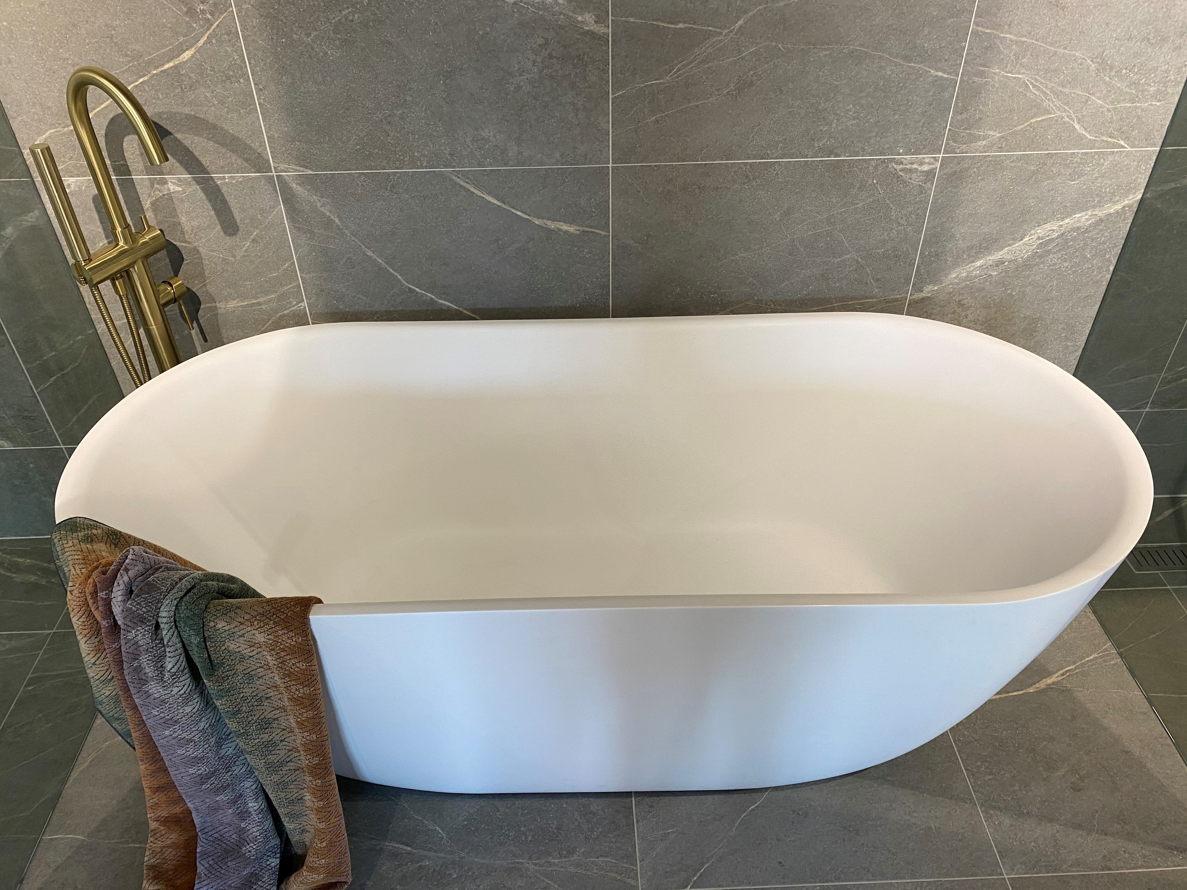 Modern FB10 1680 Matte Free Standing Bath - Designer Bathware