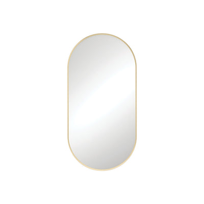 Empire Urban Brass Framed Mirror 450 x 900mm
