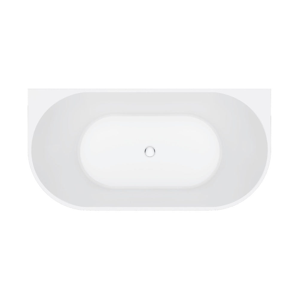 Eleanor 1500 Back-to-Wall Acrylic Bath - Designer Bathware
