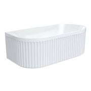 Eleanor 1700 Back-to-Wall Acrylic Bath - Designer Bathware