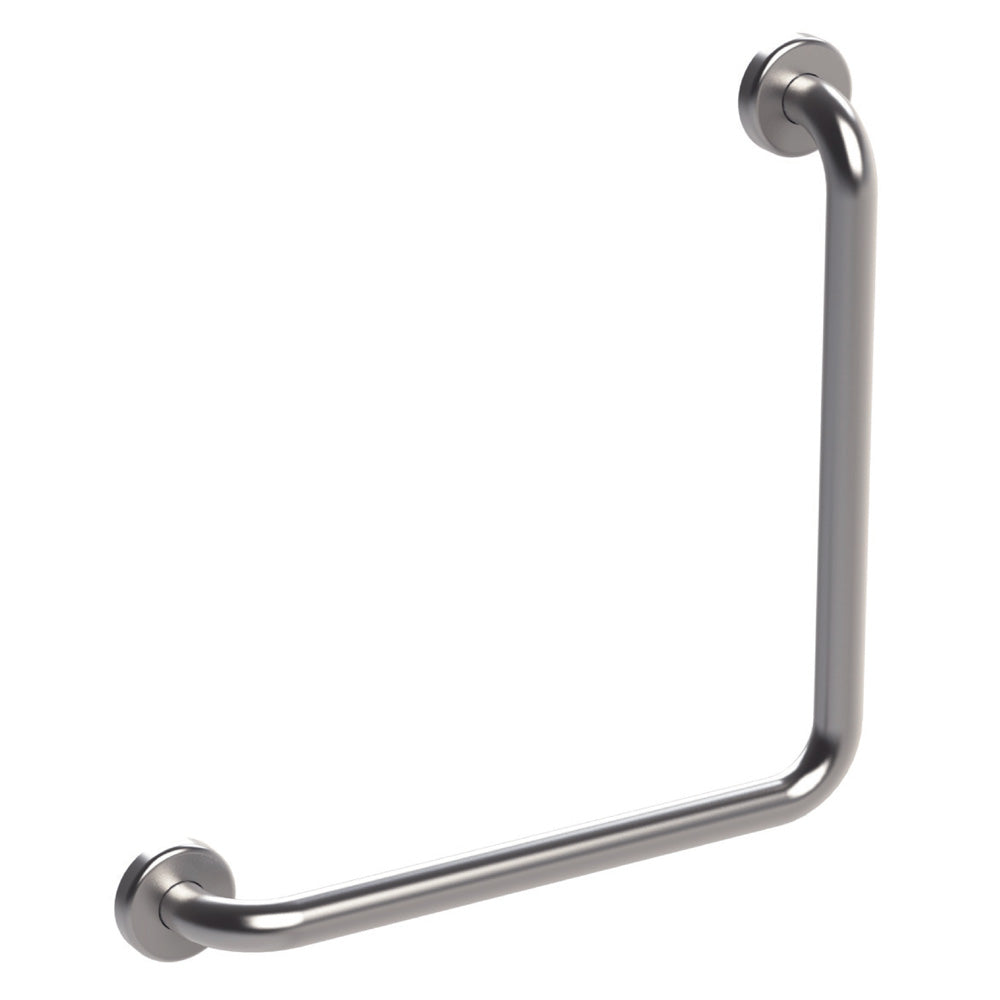 Care Ambulant 90° Grab Rail, 450 X 450mm - Designer Bathware
