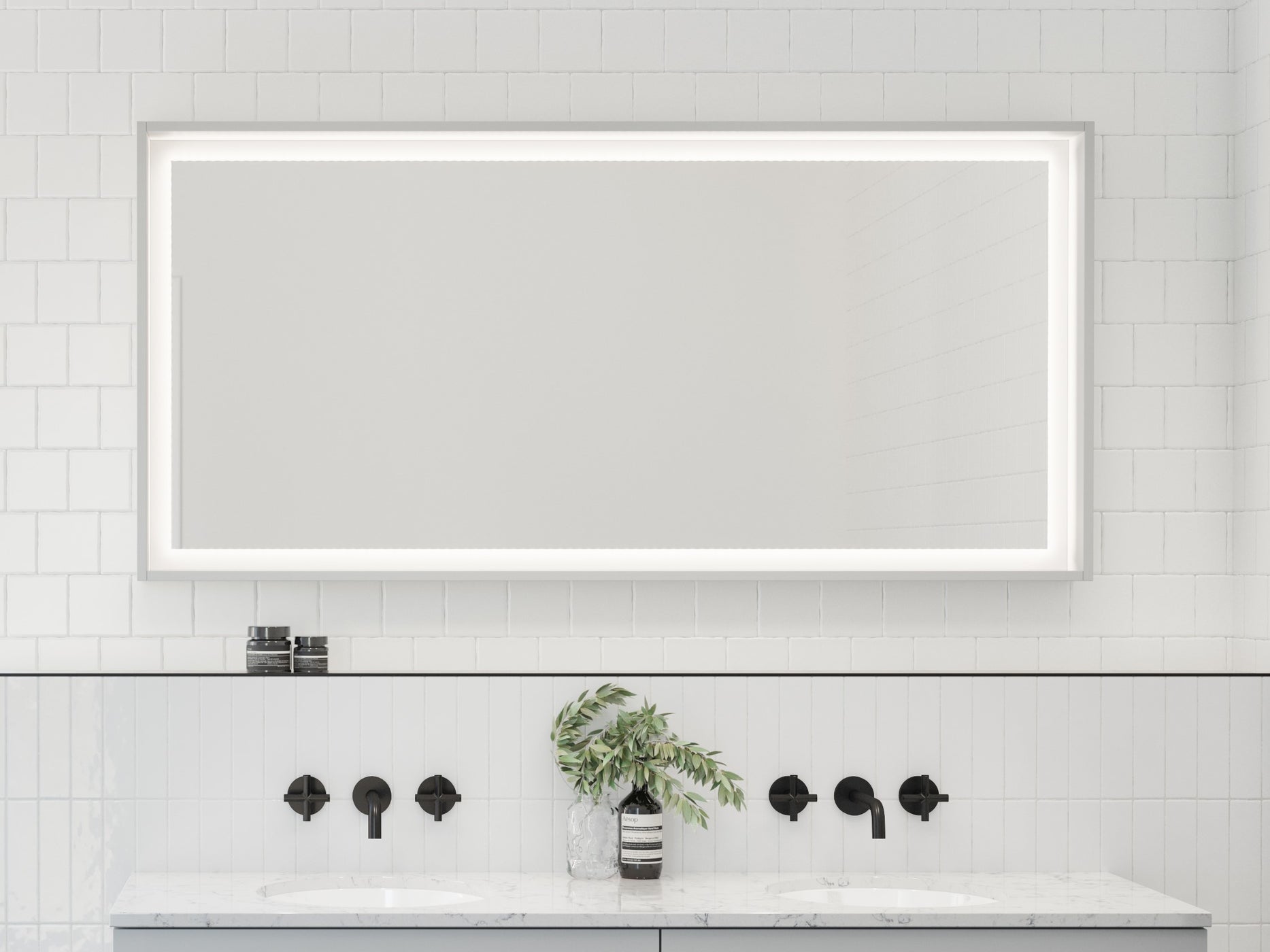 Timberline Halifax Mirror — Designer Bathware