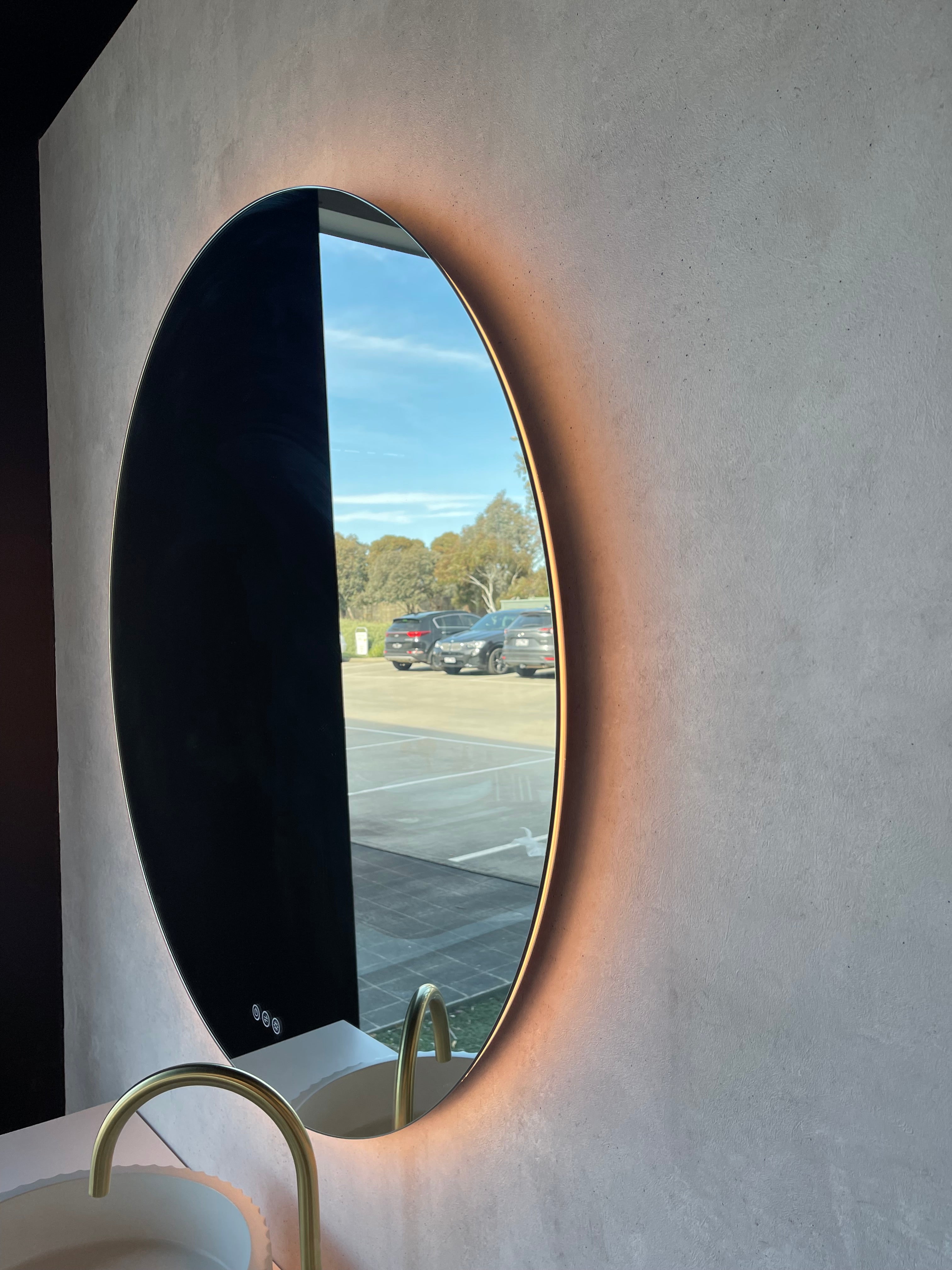 Euro Mirror Frameless LED 1200mm - Designer Bathware